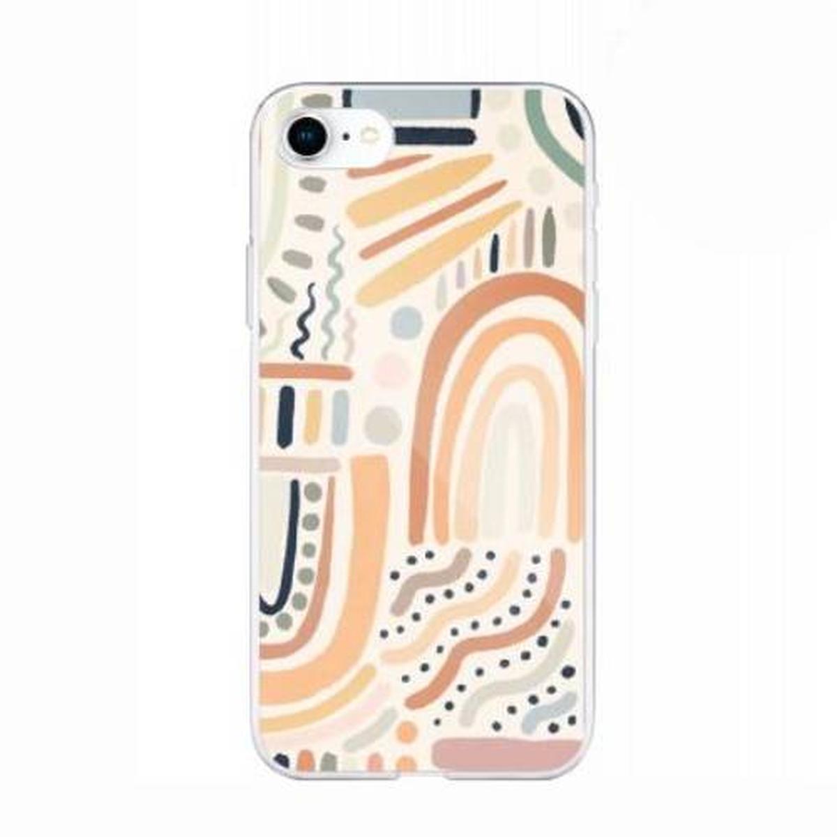 Kuori iPhone SE 2022/SE/8/7/6S/6 Hybridi Puolijäykkä Iskunkestävä
