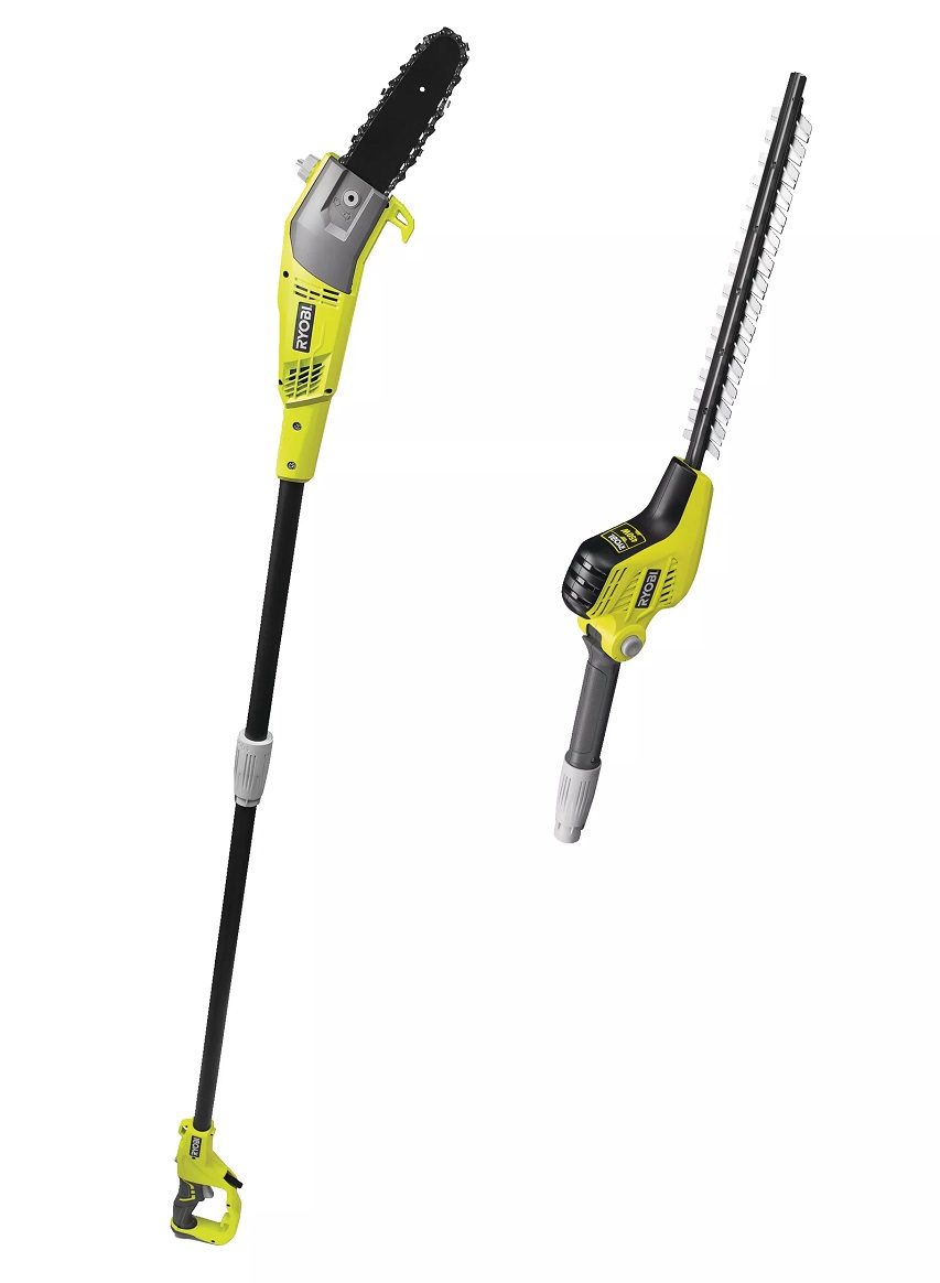 Ryobi RP750450 -Sähköinen Monitoimivarsileikkuri Ketjusaha + Pensasleikkuri