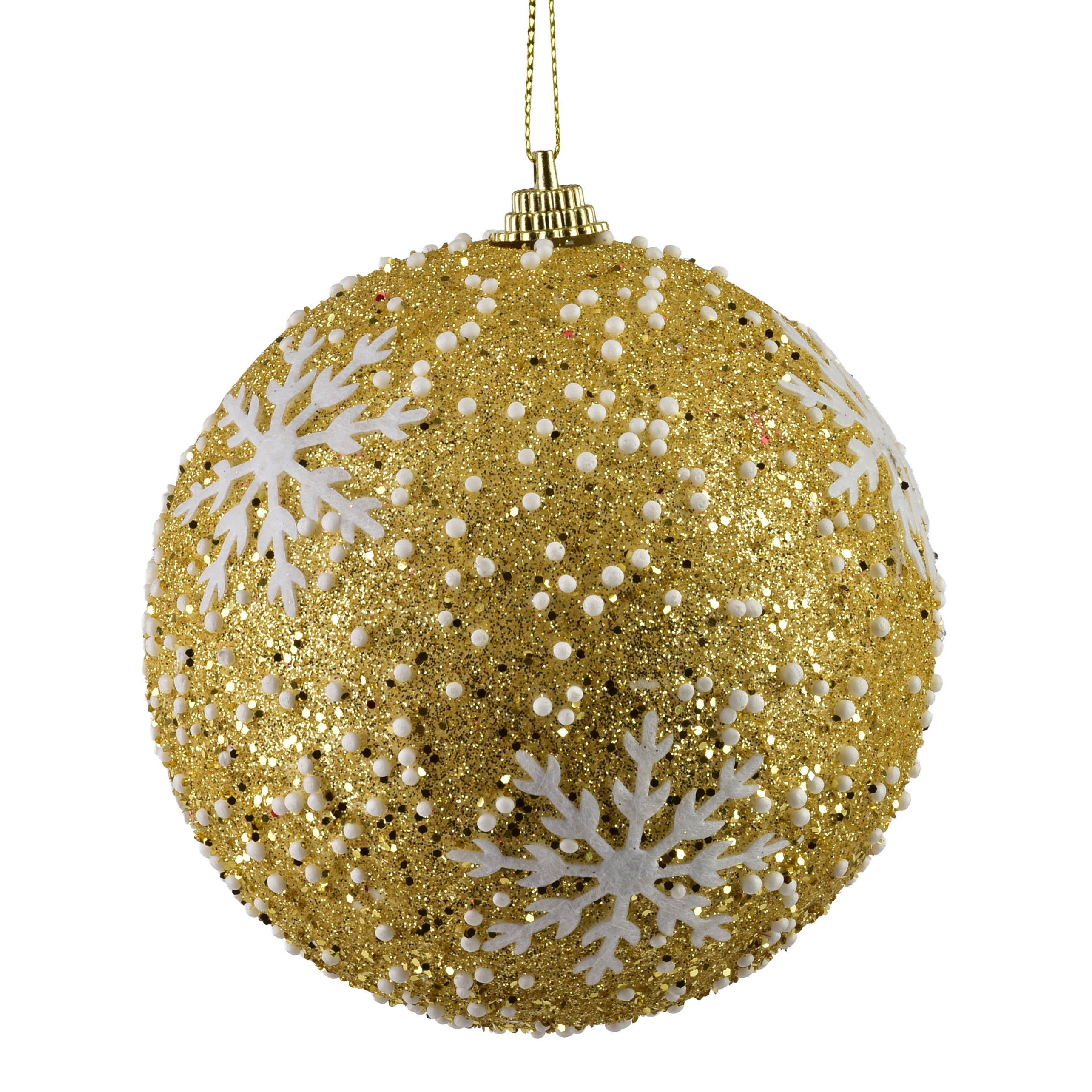 Joulupallo styroksi Santa Lila 10cm koristeltu 1kpl