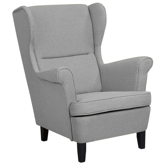 Wingback-tuoli ABSON Kangas Harmaa