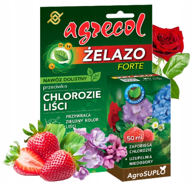 Lehden hätälannoite kasveille 50ml Iron Forte kloroosia vastaan