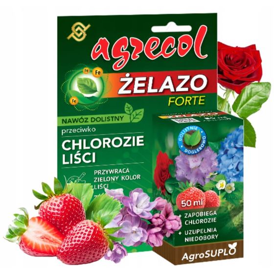 Lehden hätälannoite kasveille 50ml Iron Forte kloroosia vastaan