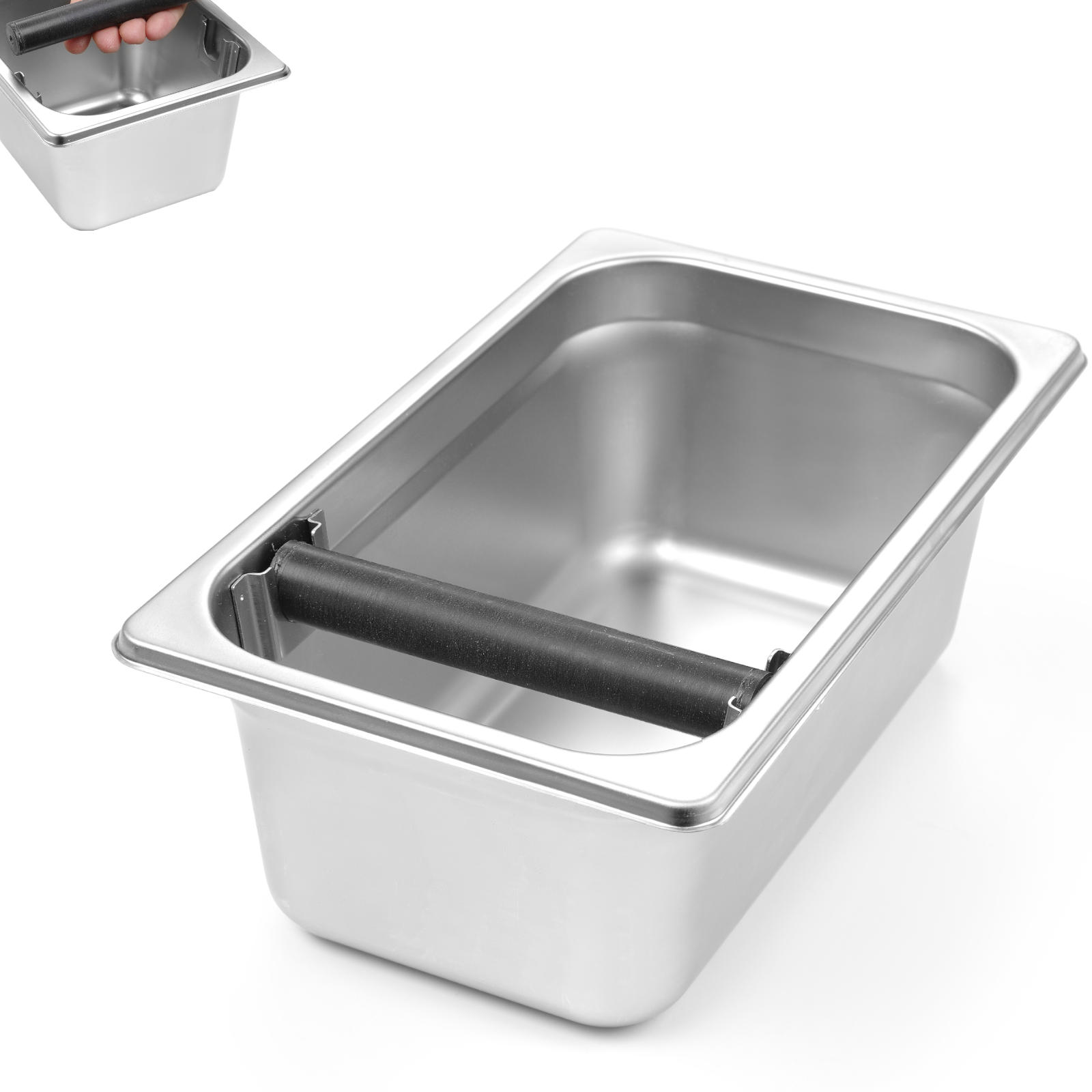 Kahvinpurusäiliön kolkutin GN 1/4