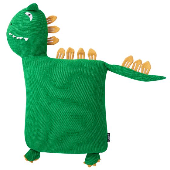 Koristetyynysetti 2 kpl DINOS puuvilla 45 x 45 cm Vihreä Dinosaurus