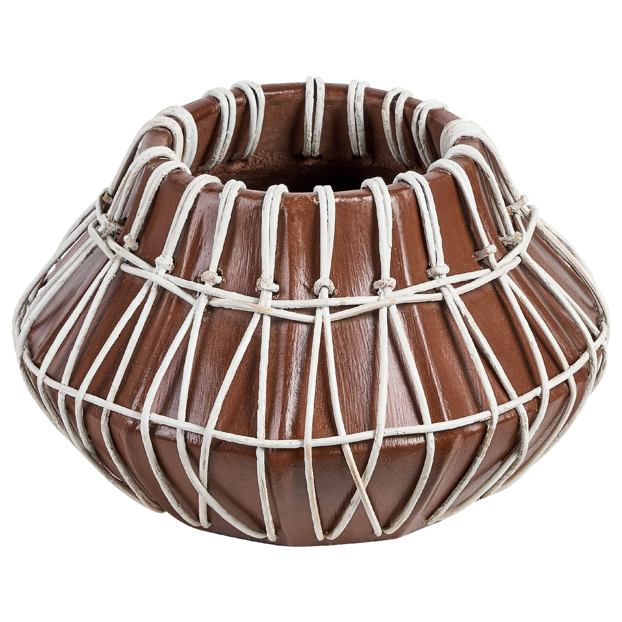 Koristemaljakko KLUET 22 cm Keramiikka Ruskea