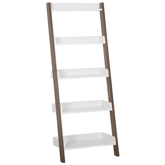 Hyllykkö 5 tasoa MOBILE TRIO 164 cm Ruskea/valkoinen