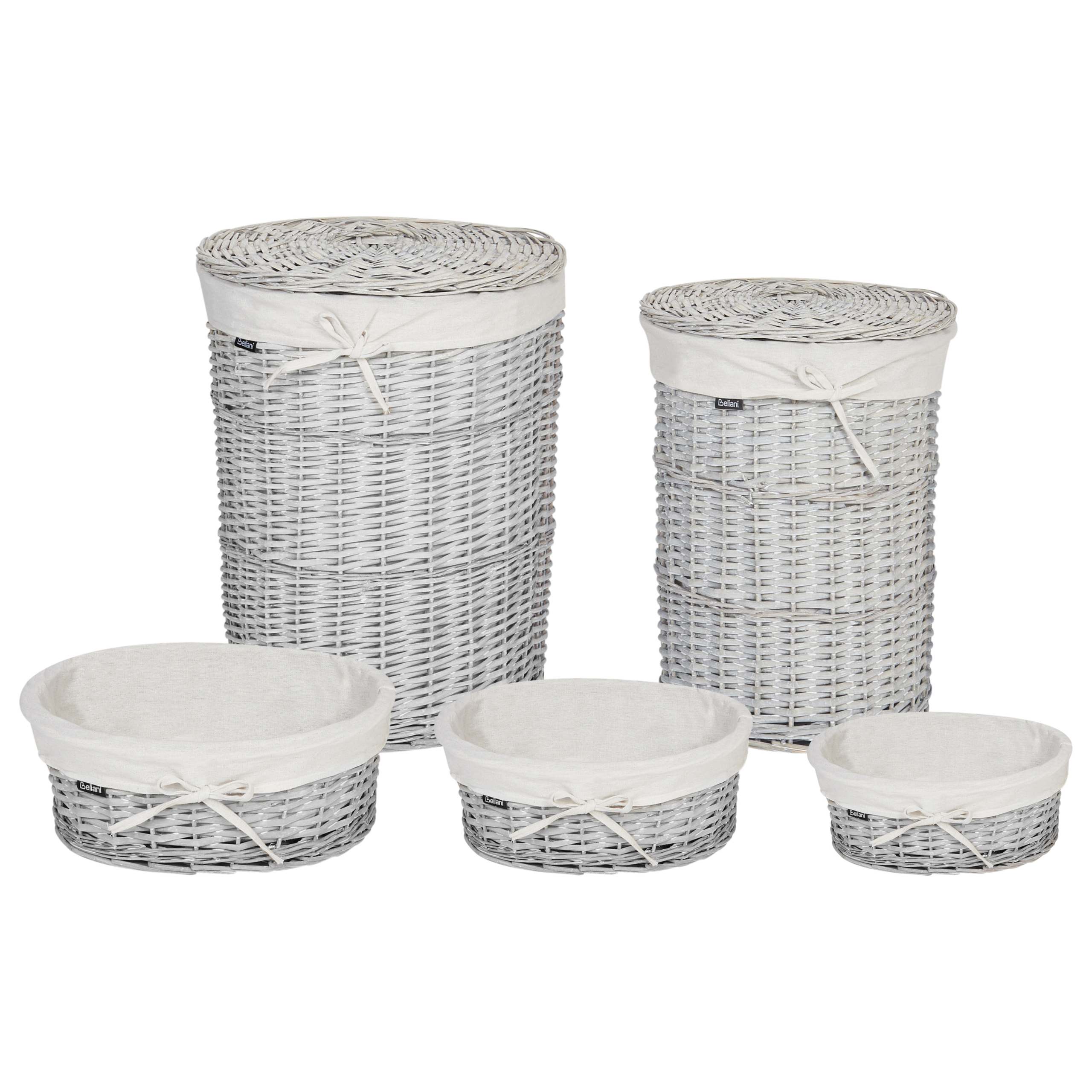 Korisetti 5 kpl VAKARI paju Valkoinen 55/89 L