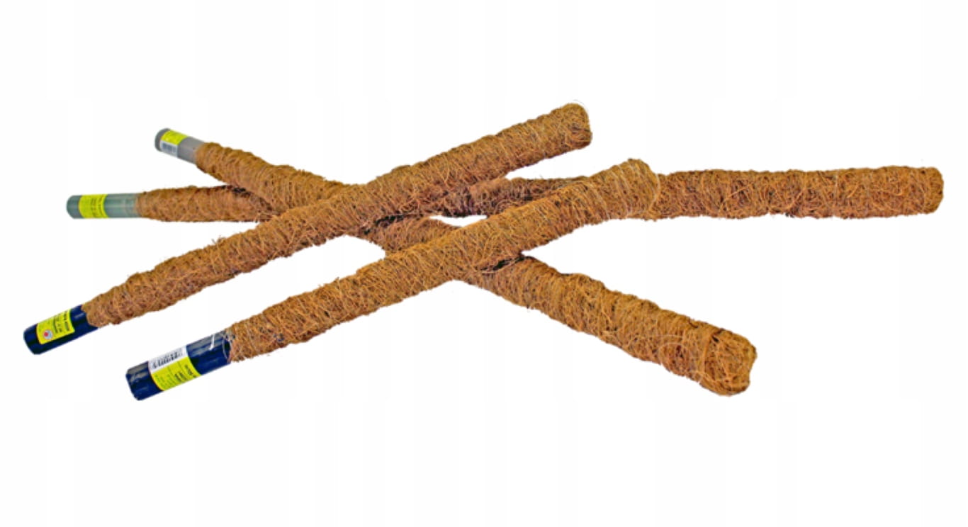Koristeellinen kookospiippu, ekologinen kasvituki, 150 cm