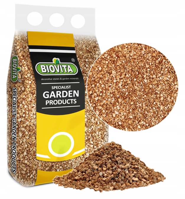 Luonnollinen puutarhavermikuliitti 1-5mm 5l