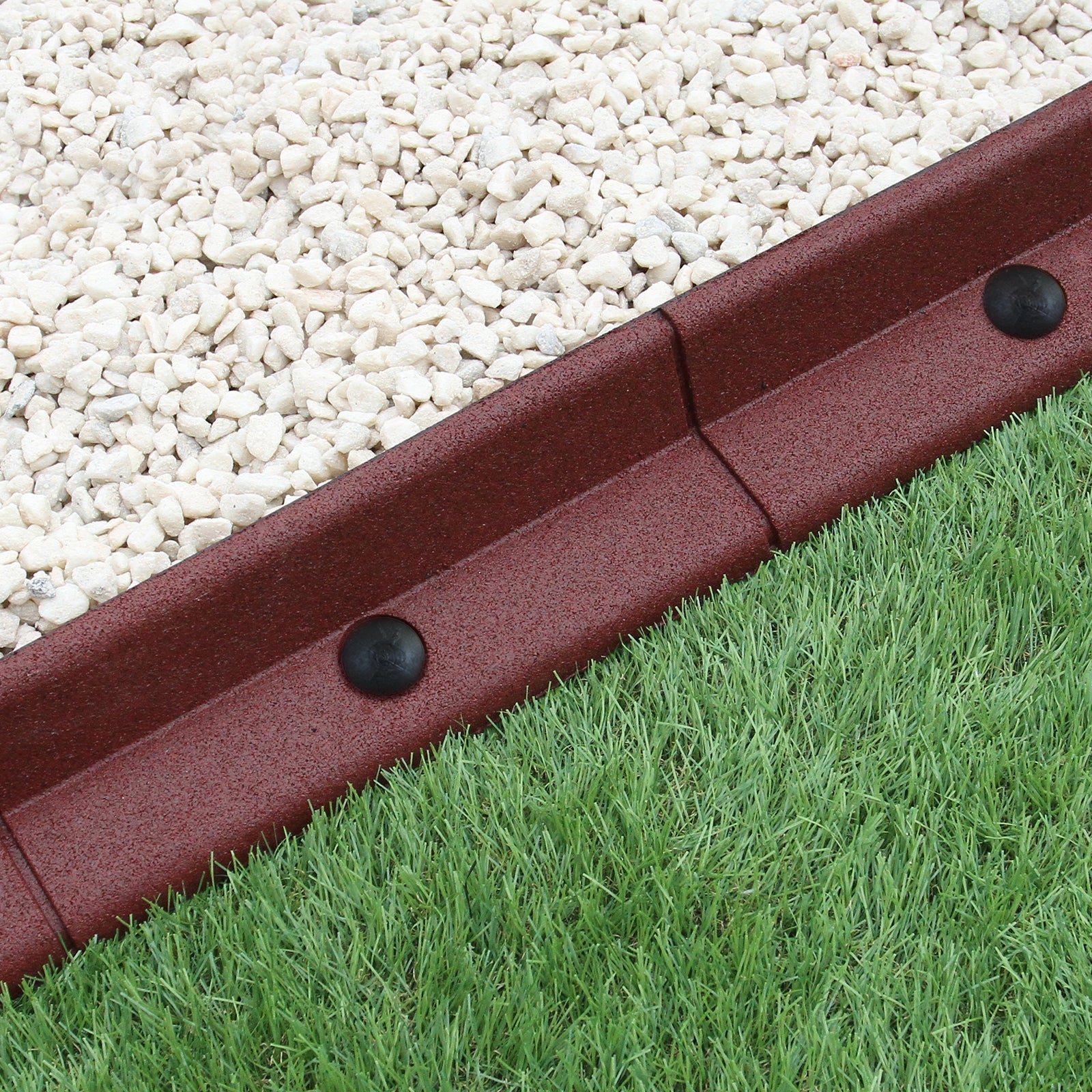 Joustava nurmikon reunus terrakotta 1, 2 m x 6