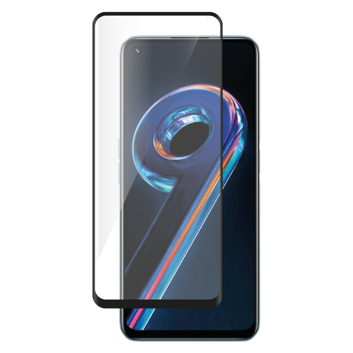 Näytönsuoja Realme 9 4G / 9 Pro Plus Karkaistua Lasia 2.5D 9H