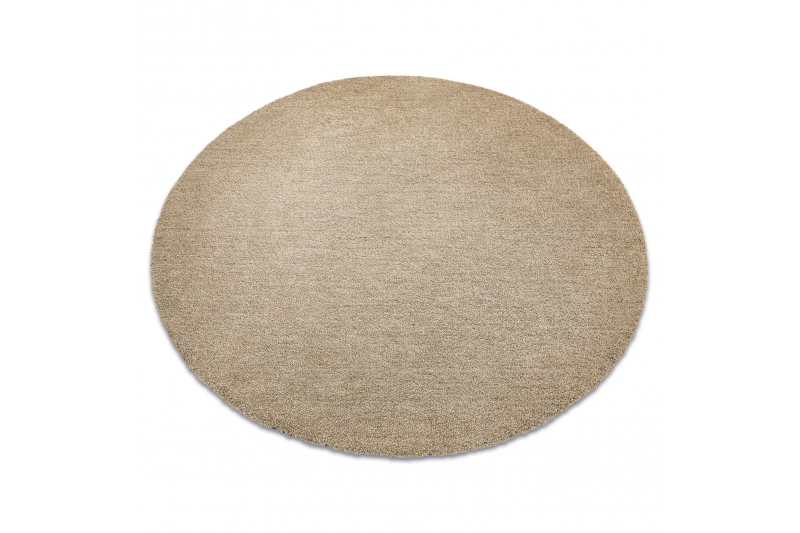 Moderni pestävä matto LATIO 71351050 pyöreä beige pyöreä 80 cm