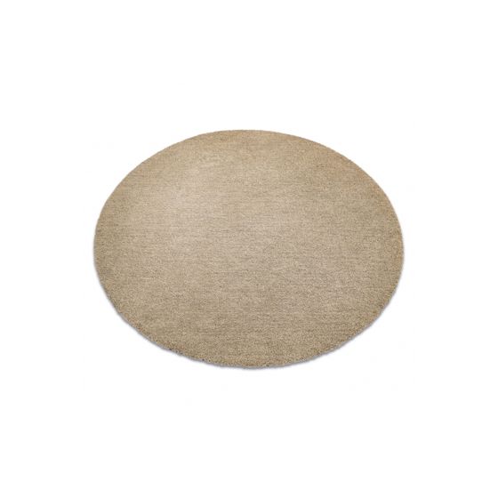 Moderni pestävä matto LATIO 71351050 pyöreä beige pyöreä 80 cm