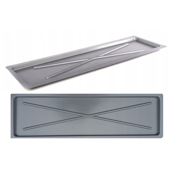 Astiankuivausteline 75x25 cm hopea