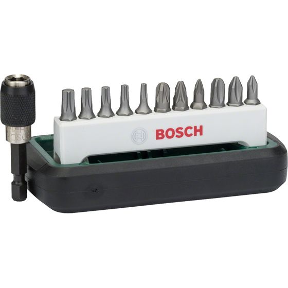 Bosch -Ruuvauskärkisarja 12 osaa PH, PZ, Torx