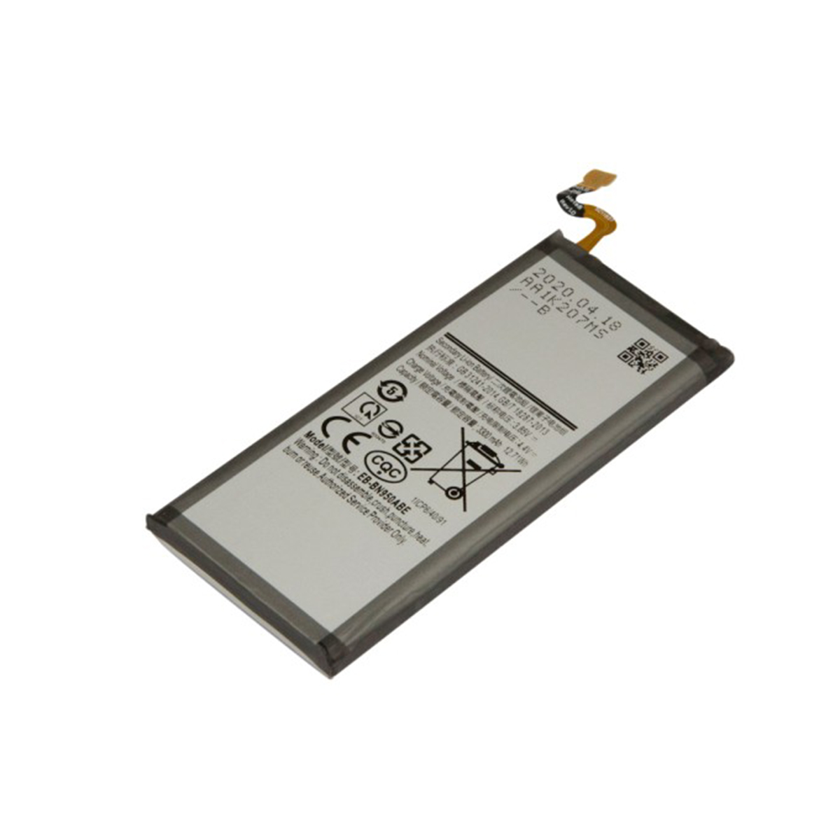 Akku Samsung Galaxy Note8 Li-Polymeeri 3.85V 3300mAh 12.7Wh
