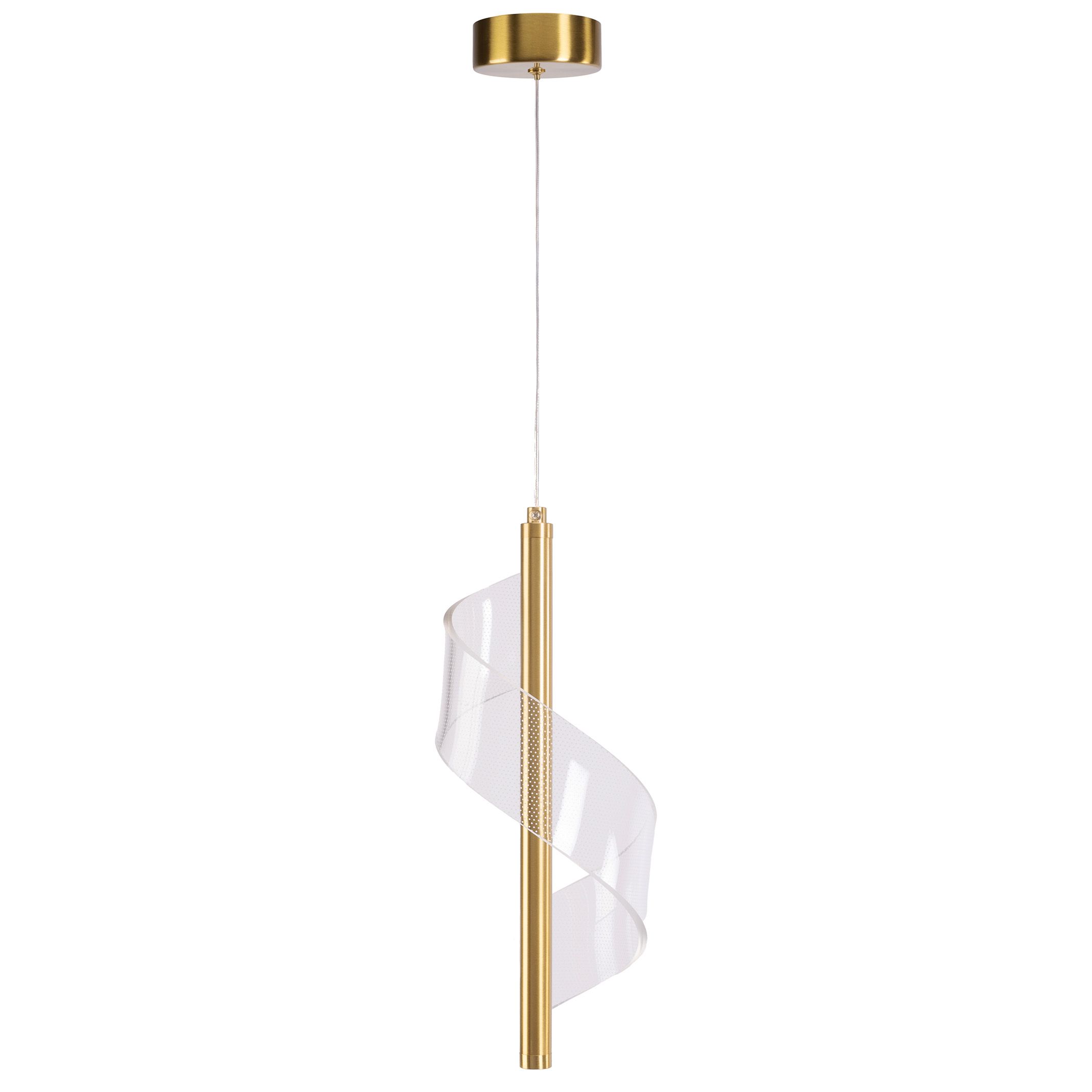 TOOLIGHT riippuvalaisin LED APP1550-CP Kulta, 31x11x31cm