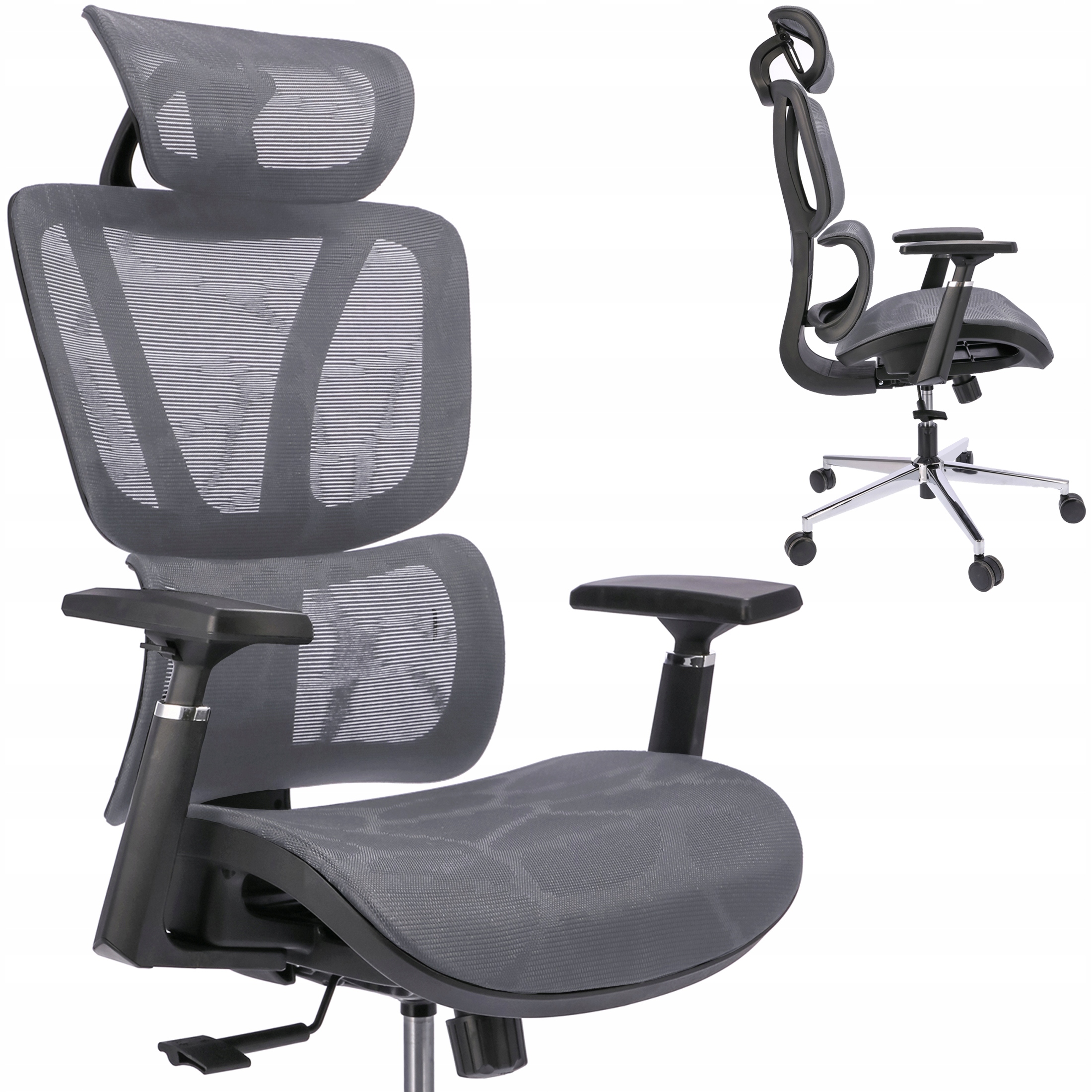 NEOVA-toimistotuoli harmaa