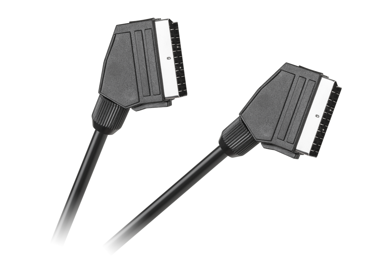 SCART EURO-EURO-kaapeli 1m Cabletech Eco-Line