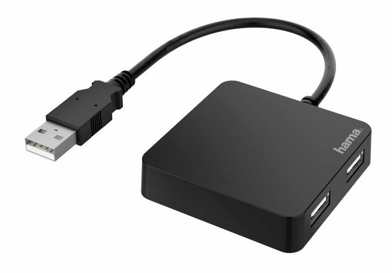 Hama USB-keskitin 4xUSB-A 2.0 200121