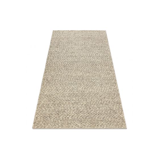Villamatto TAHAR 99005G harmaa / beige - KÄSINKUDOTTU lenkki, univormu