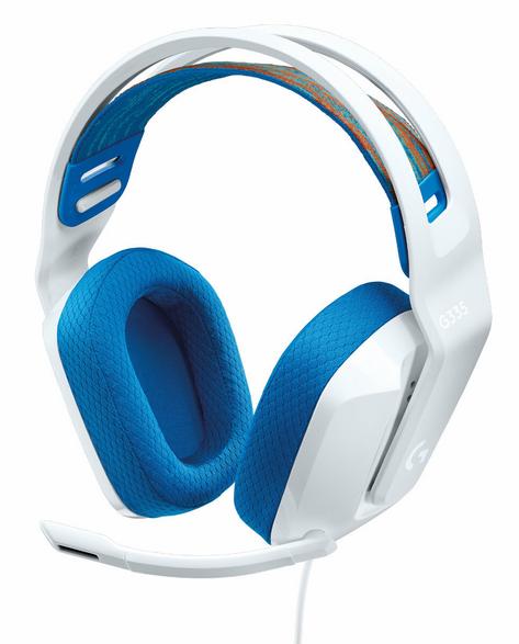 Logitech G335 -kuulokkeet, valkoiset 981-001018