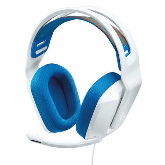 Logitech G335 -kuulokkeet, valkoiset 981-001018
