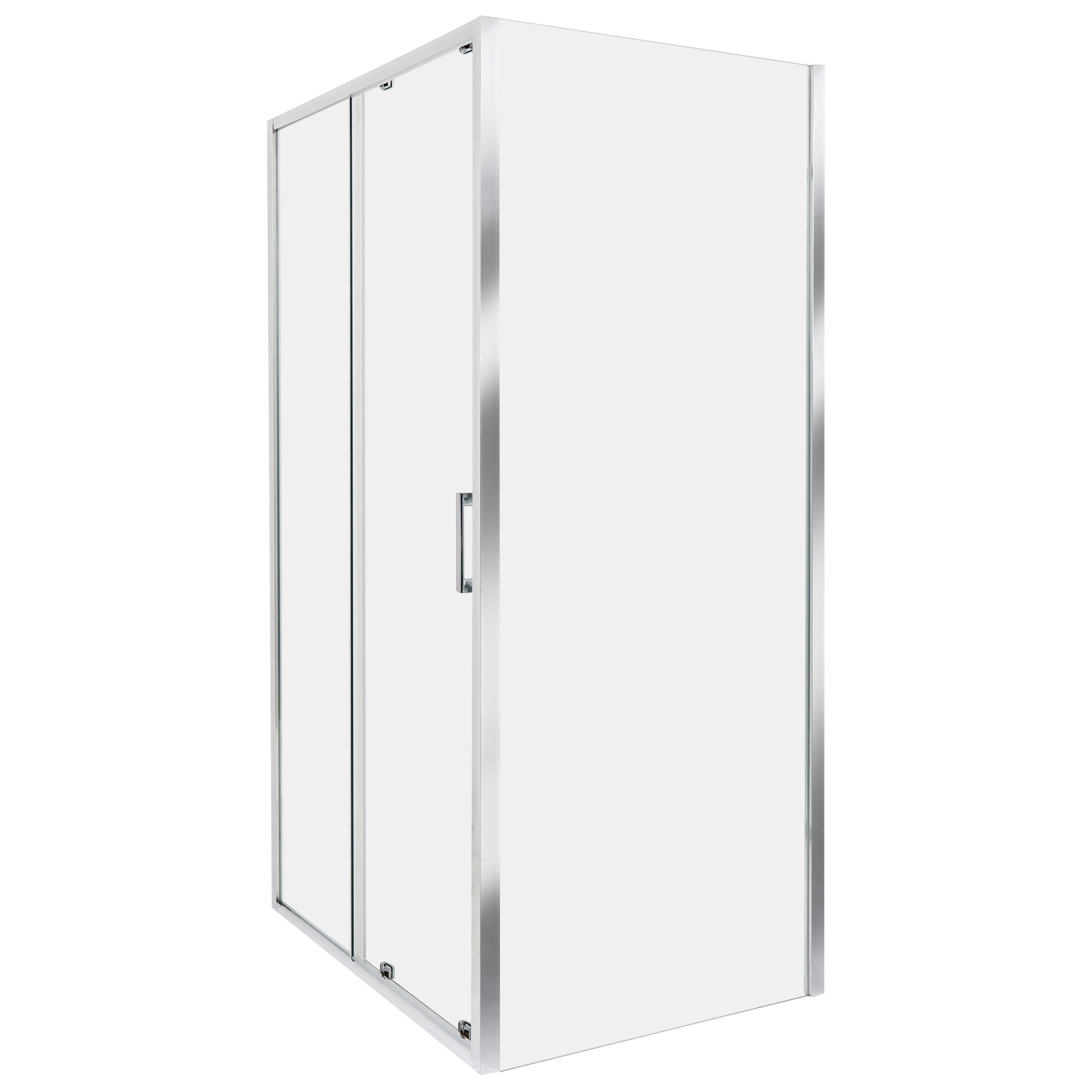 Suihkunurkka YORO 80 x 100 x 185 cm Hopea
