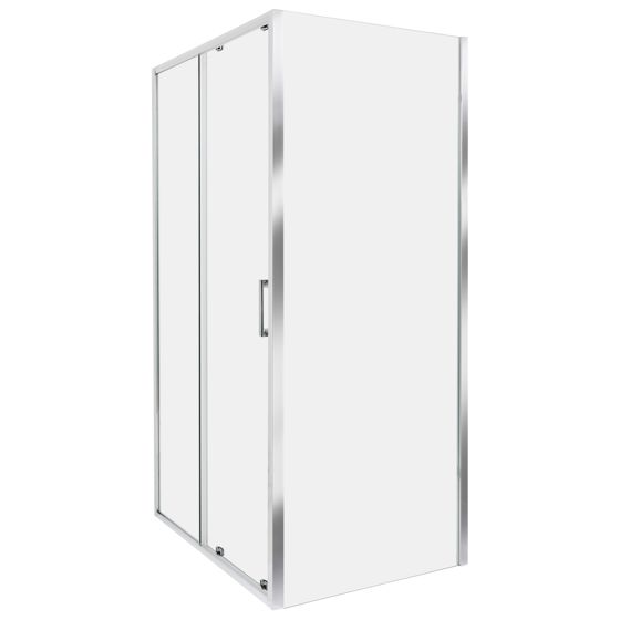 Suihkunurkka YORO 80 x 100 x 185 cm Hopea