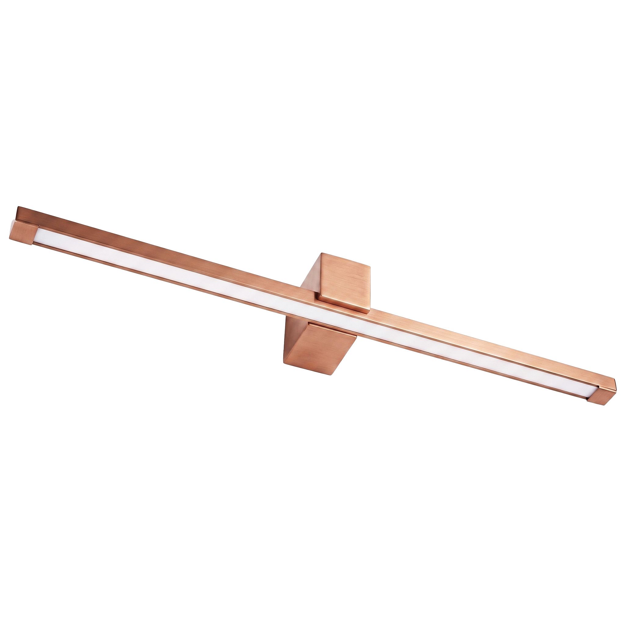 TOOLIGHT seinävalaisin SWE054-1W harjattu kupari, 80x10x5cm