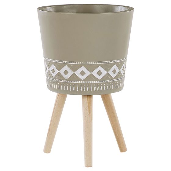 Korotettu kukkaruukku ARTA 41 cm Ruskeanharmaa