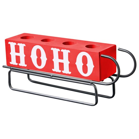 Kynttilänjalka KUHMO Punainen metalli