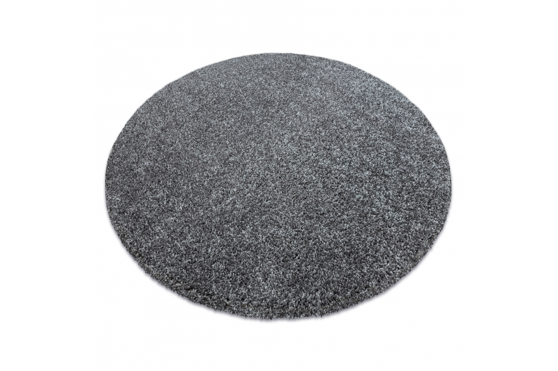 Moderni pestävä matto ILDO 71181070 pyöreä antrasiitti harmaa pyöreä 80 cm