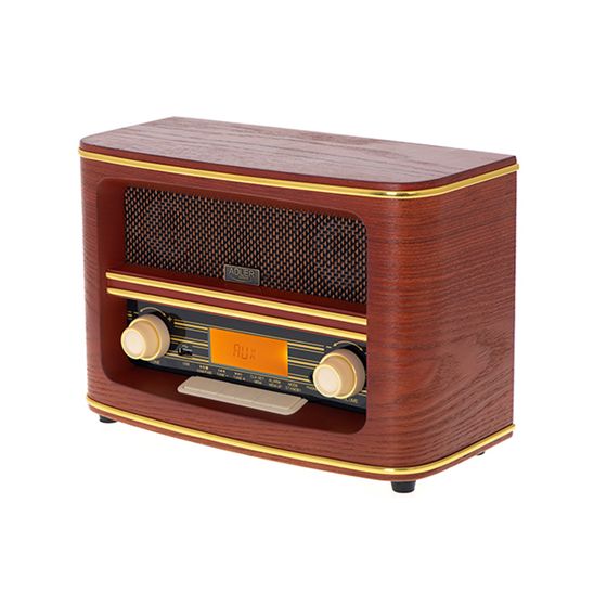 Adler | Retroradio | AD 1187 | Herätystoiminto | AUX-tulo | Puinen