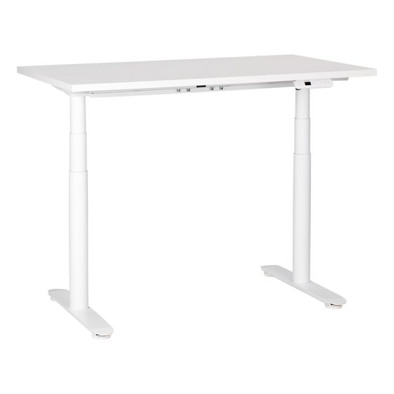 Työpöytä sähkösäädettävä DESTINAS 120 cm 72 cm Valkoinen