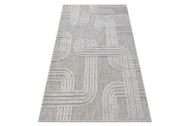 Matto SANTO STRING SIZAL 1001 geometrinen harmaa 200x290 cm