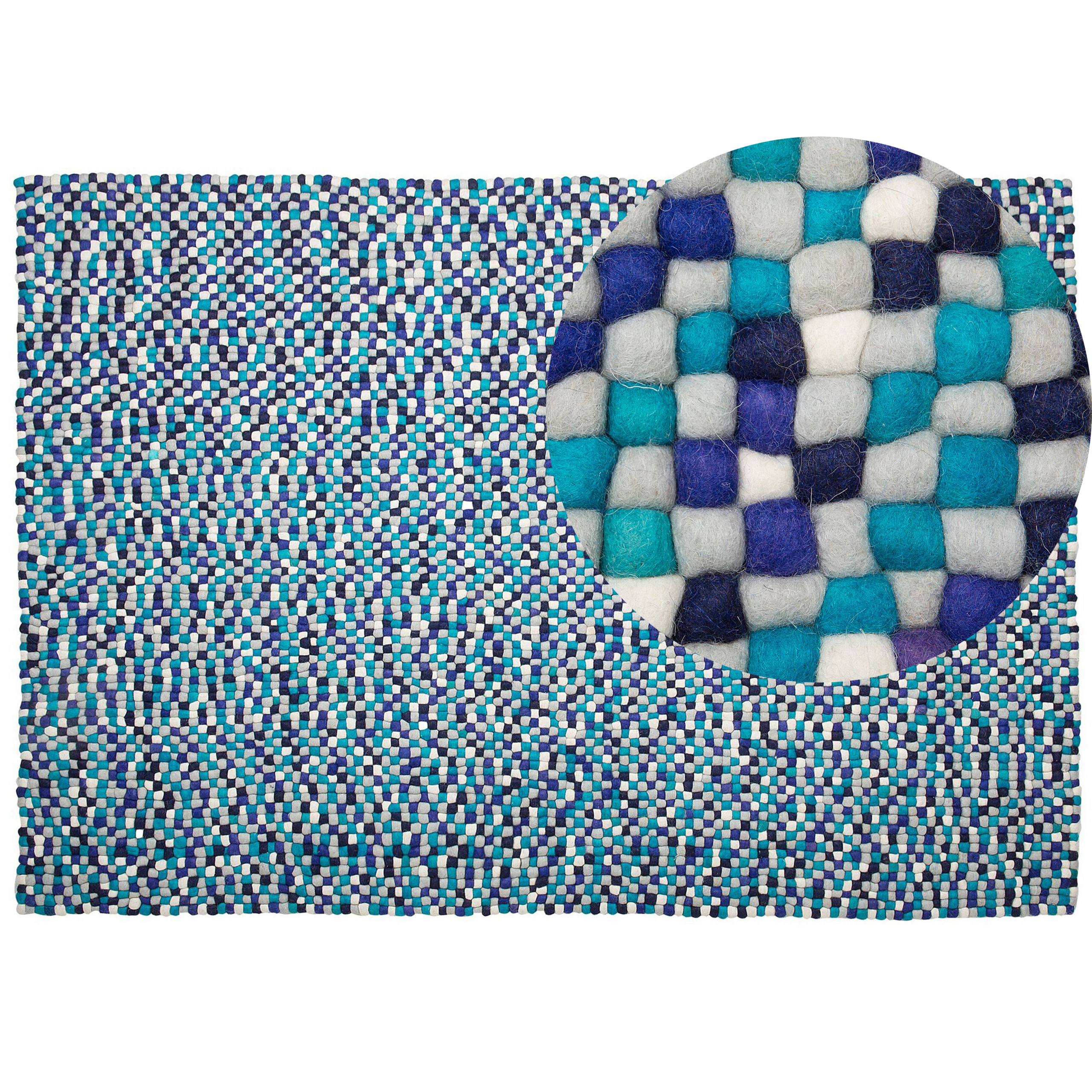 Matto AMDO Laivastonsininen 160 x 230 cm Villa