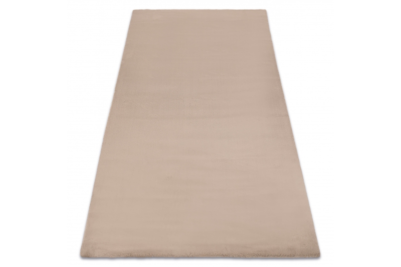 Matto BUNNY taupe beige Jäljitelmä kanin turkista 60x100 cm