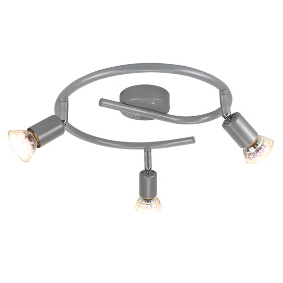 NETTLIFE säädettävä LED - kattospotti GU10 kattospottivalaisimet 3 lamppua teollinen olohuone