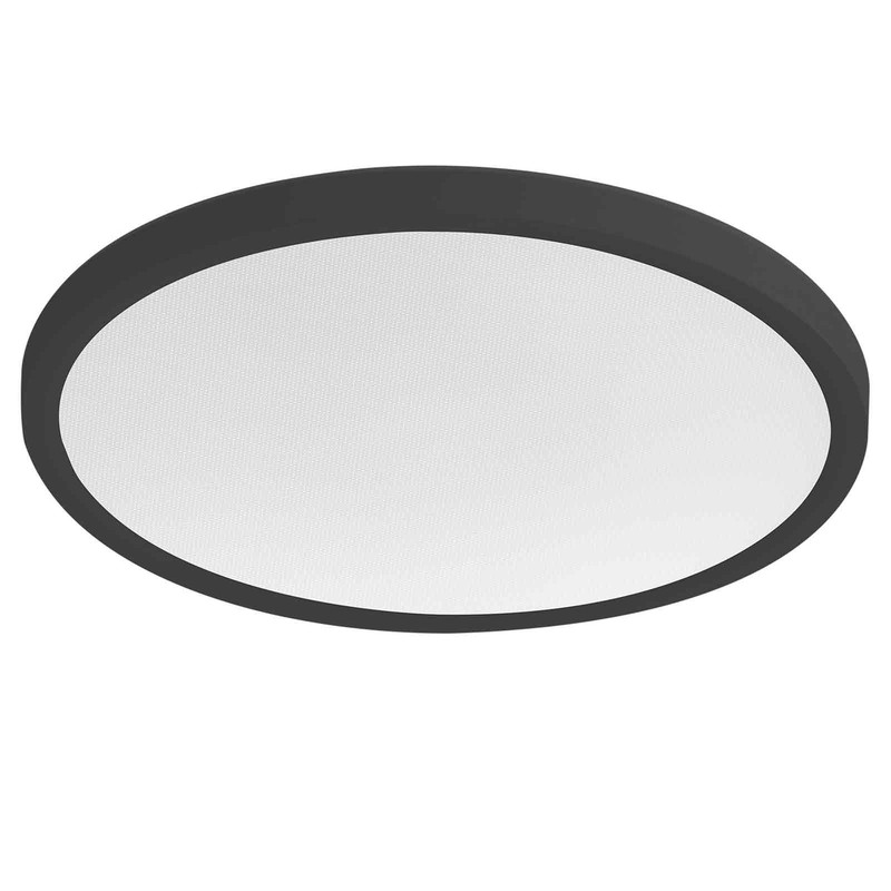 NETTLIFE LED-kattovalaisin kylpyhuoneeseen, litteä, 30 cm, 24 W, pyöreä, valkoinen, keittiön kattovalaisin, ei-himmennettävä