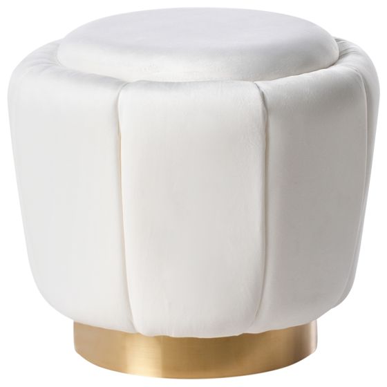 Rahi IRVING sametti Valkoinen