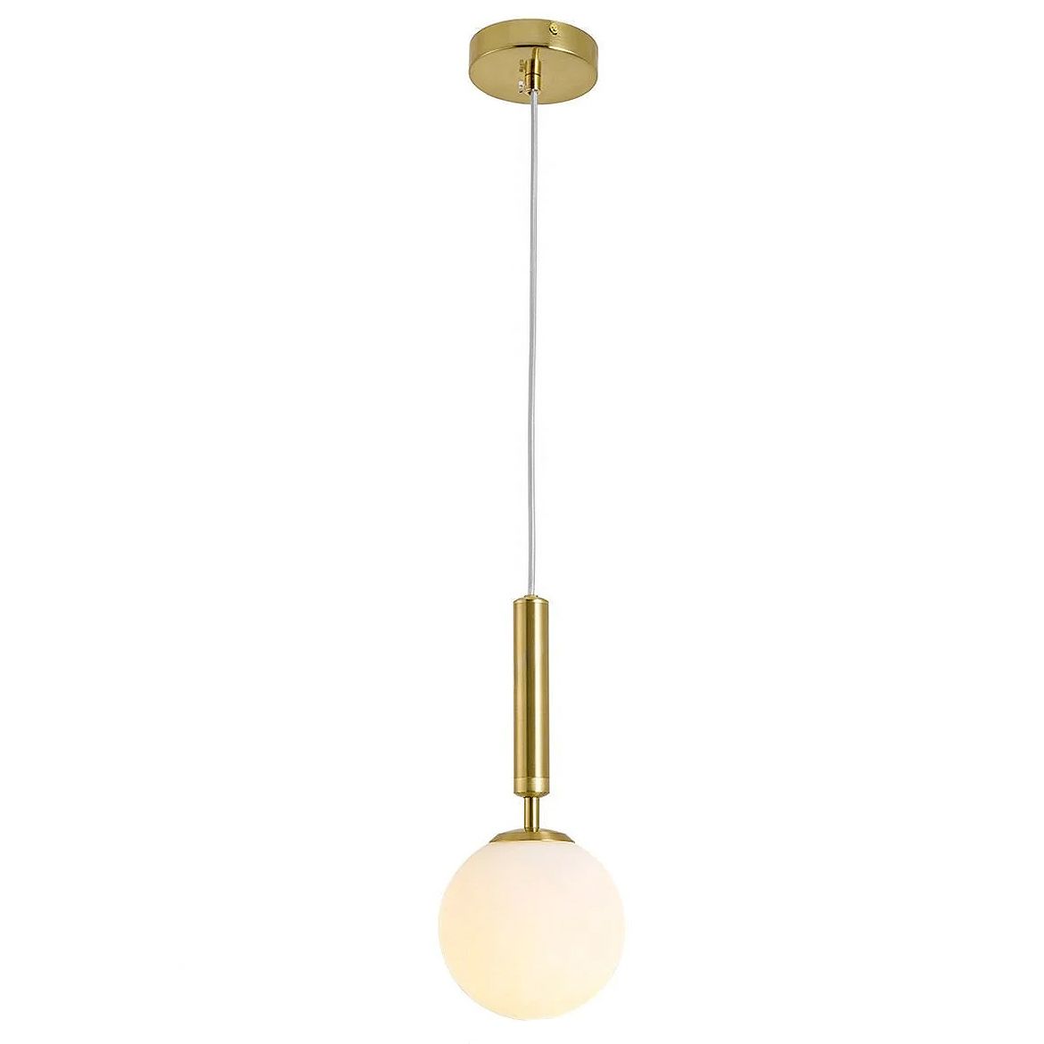 TOOLIGHT riippuva kattovalaisin G108-1W kultavalkoinen, 36x15x126cm