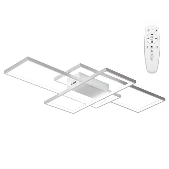 TOOLIGHT kattovalaisin APP660 valkoinen, 90x90x6, 5cm