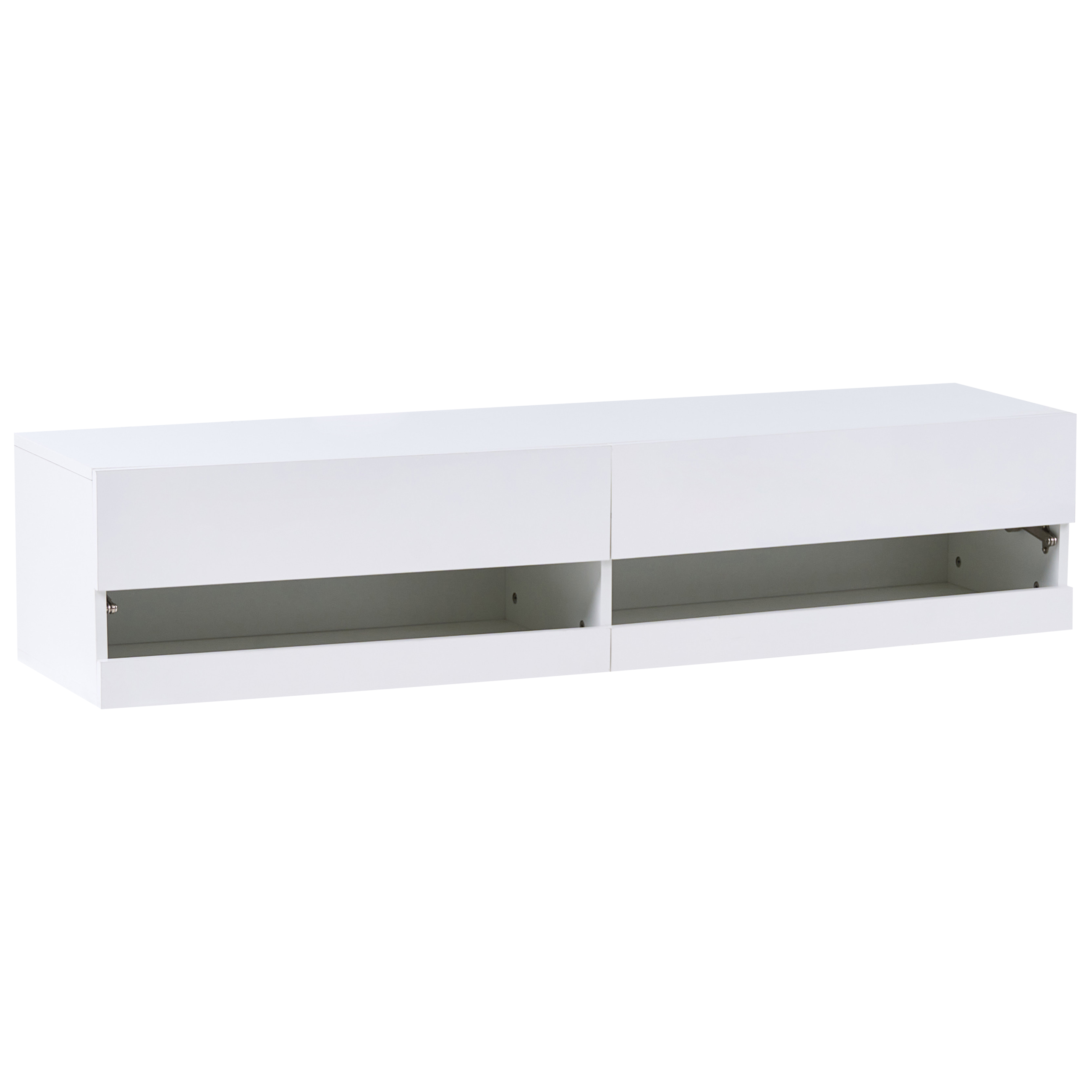 TV-taso LED-valolla EDMONTON Valkoinen