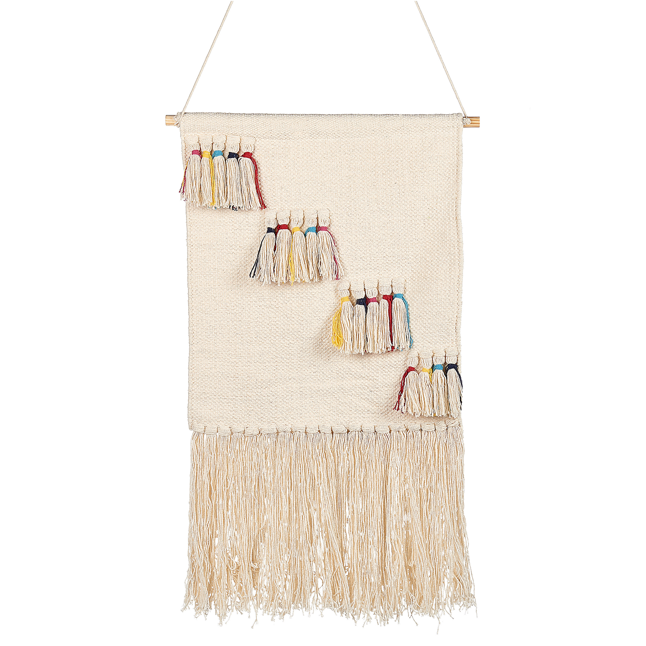 Seinävaate BUREWALA puuvilla 108 cm Beige