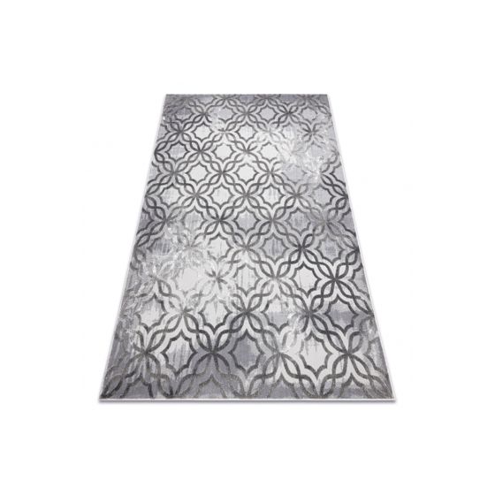 Matto NOBLE moderni 1532 45 , Marokkolainen apila - harmaa 240x330 cm