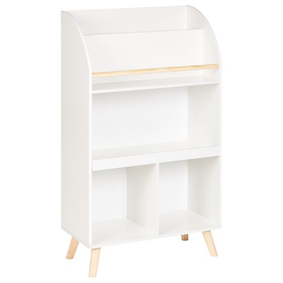 Kirjahylly 3 tasoa LILOET 102 cm Valkoinen