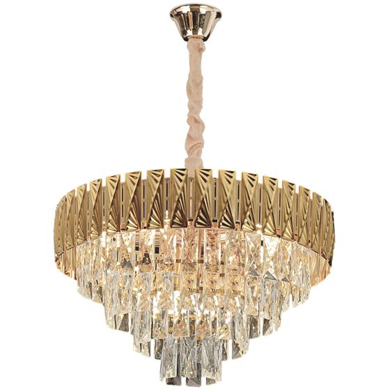 TOOLIGHT riippuva kattovalaisin G059-CP 50CM kulta, 47x47x30cm