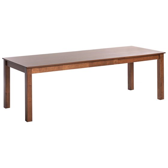 Jatkettava ruokapöytä MADURA Tumma saarniviilu 160/240 cm 90 cm