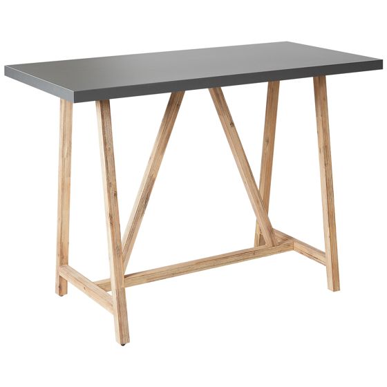 Puutarhapöytä TALAMONE 140 cm 70 cm Harmaa